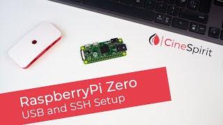 RaspberryPi Zero | USB and SSH Setup | Ethernet over USB | Windows/Mac