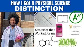 How I Got a Distinction For Physical Sciences| My Top Tips for Exam success