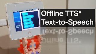 [On-Device] ESP32 Text-to-Speech Demo with Multi-Language Support (Pico TTS & LVGL Integration)