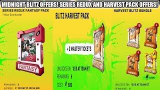 MIDNIGHT BLITZ OFFERS! SERIES REDUX PACKS AND HARVEST BUNDLE OFFERS | MADDEN 20 ULTIMATE TEAM