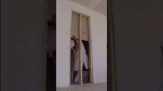 How To Fill In A Door Opening With Drywall