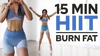 15 min Intense HIIT for Fat Burn | Standing & No Equipment