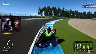 [CrisURace plays MotoGP 20] Moto 3 career Stage 10 KimiRing Race - amazing track!