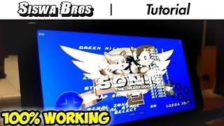 TUTORIAL - How to play Sonic 2 Prototype + Cheat codes on Android