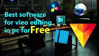 Top 5 Best Free Video Editing software for pc.