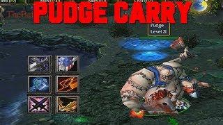 DOTA PUDGE CARRY - BEYOND GODLIKE (LOOOOL)