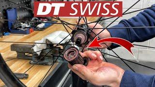 Instructional video taking apart DT Swiss Ratchet hub / Maintenance, lubrication and cleaning!