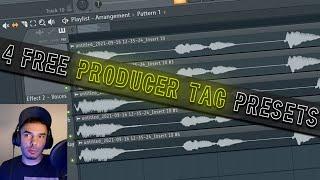 4 Different ways to Make  PRODUCER TAGS  |  FL Studio Tutorial