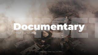 Documentary Offset Transitions Premiere Pro Presets