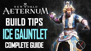 New World Aeternum Ice Gauntlet Build Guide - How to Play Ice Gauntlet in PvE & PvP 2024