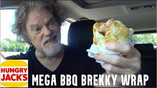 Hungry Jack's NEW Mega BBQ Brekky Wrap Review