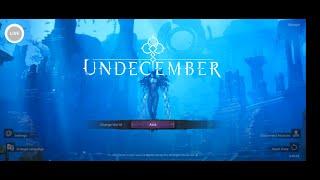 UNDECEMBER