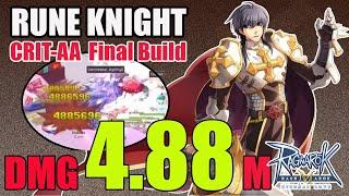 Runeknight Crit-AA Final Build [Crit Dmg 4.88M]