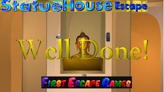 Statue House Escape  walkthrough..