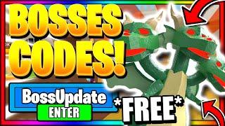 ALL NEW *SECRET BOSSES LIMITED PET* CODES in CLICKING CHAMPIONS! (ROBLOX CODES)