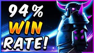 94% WIN RATE! *NEW* PEKKA DECK — Clash Royale