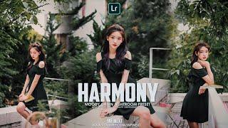 Moody Dark Green Preset - Lightroom Mobile Presets DNG XMP Doenloaf - Harmony Preset