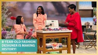 This 8-Year-Old Fashion Designer Is Making History!