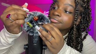 ASMR 1HR Bug Searching & Plucking with Tweezers