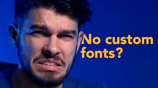 How to Add Custom Web Fonts to Your Online Forms