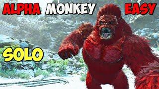 EASY ARK Survival Ascended Megapithecus ALPHA Boss Fight