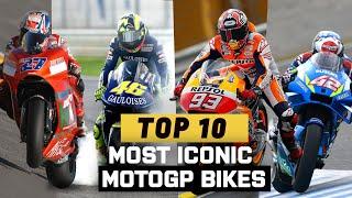 Top 10 Most Iconic MotoGP Motorcycles | Yamaha YZR-M1, Ducati Desmosedici, Honda RC213V | Crash.net