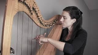 Tamsin Dearnley plays 'Suite for lever harp: Mvnt IV - Lullaby'