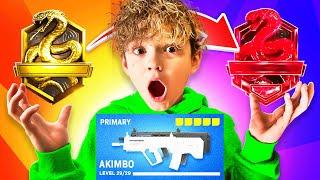 *NEW* AKIMBO RAM Class is META - #1 KID Road to CRIMSON in WARZONE RANKED