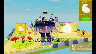 UNLOCK STAGE 5|Roblox Lifting Simulator