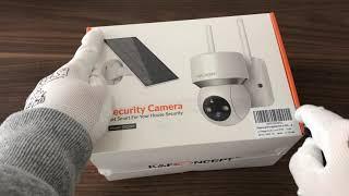 K&F Concept DQ201 - Solar Surveillance Camera - Unboxing