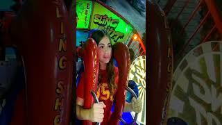 Boobs Outside Slingshot Ride  #shorts #slingshot #slingshotride #slingshotriders #riders