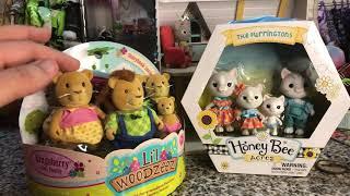 Honey Bee Acres: The Purringtons vs. Li’l Woodzeez Kingsberry Lion Family unboxing and Review