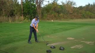 Tiger Woods' range session prior to PNC Championship