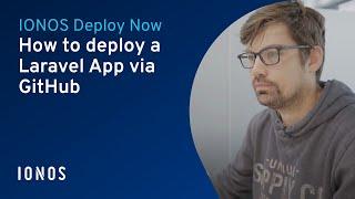 How to deploy a Laravel App via GitHub | IONOS Deploy Now