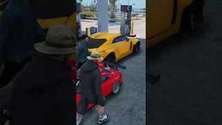 TINY CAR VS SUPERCAR | GTA 5 RP FiveM #shorts