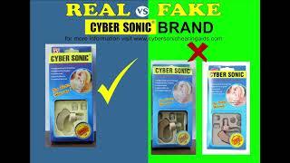 CYBER SONIC EAR MACHINE REAL AND FAKE