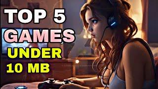 Top 5 games under 10 mb. GAMING GEEK..#gaminggeek #gameplay