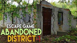 Escape Room Abandoned District 1 WalkThrough - FirstEscapeGames[FEG]