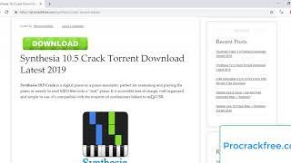 Synthesia 10.5 Crack Torrent Latest Download 2019