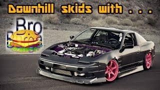 Downhill skids with Broburga | Assetto Tandem @Akagi +LINKS