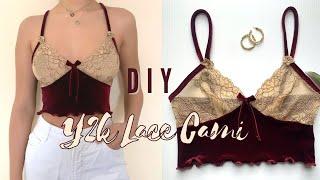 DIY Y2k Lace Cami/Pattern Available