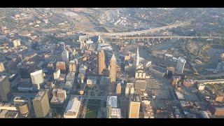 Superman's View of Cleveland: Landmarks, River Fire, and a Touch of ASMR