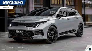 2026 KIA Ceed/K4 Unveiled - complete exterior and engine overhaul?