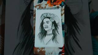 Dipika padukone sketch as mastani 