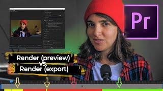 Render Preview or Render Export? Premiere Pro tutorial