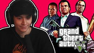 I Played GTA V For The First Time - Grand Theft Auto V