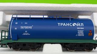 Цистерна 4-хосная "ТрансОйл" Модель PIKO 97940-3 HO 1:87