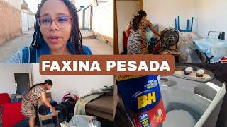 FAXINA PESADA|MOTIVAÇÃO PARA LIMPAR  E ORGANIZAR SEU LAR LAVEI ROUPAS 🪣 #faxina #limpeza