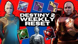 Destiny 2 Weekly Reset | Eververse Store | Nightfall Weapon this Week | Ada-1 Inventory 10/1/24