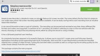 install simple screen recorder linux mint